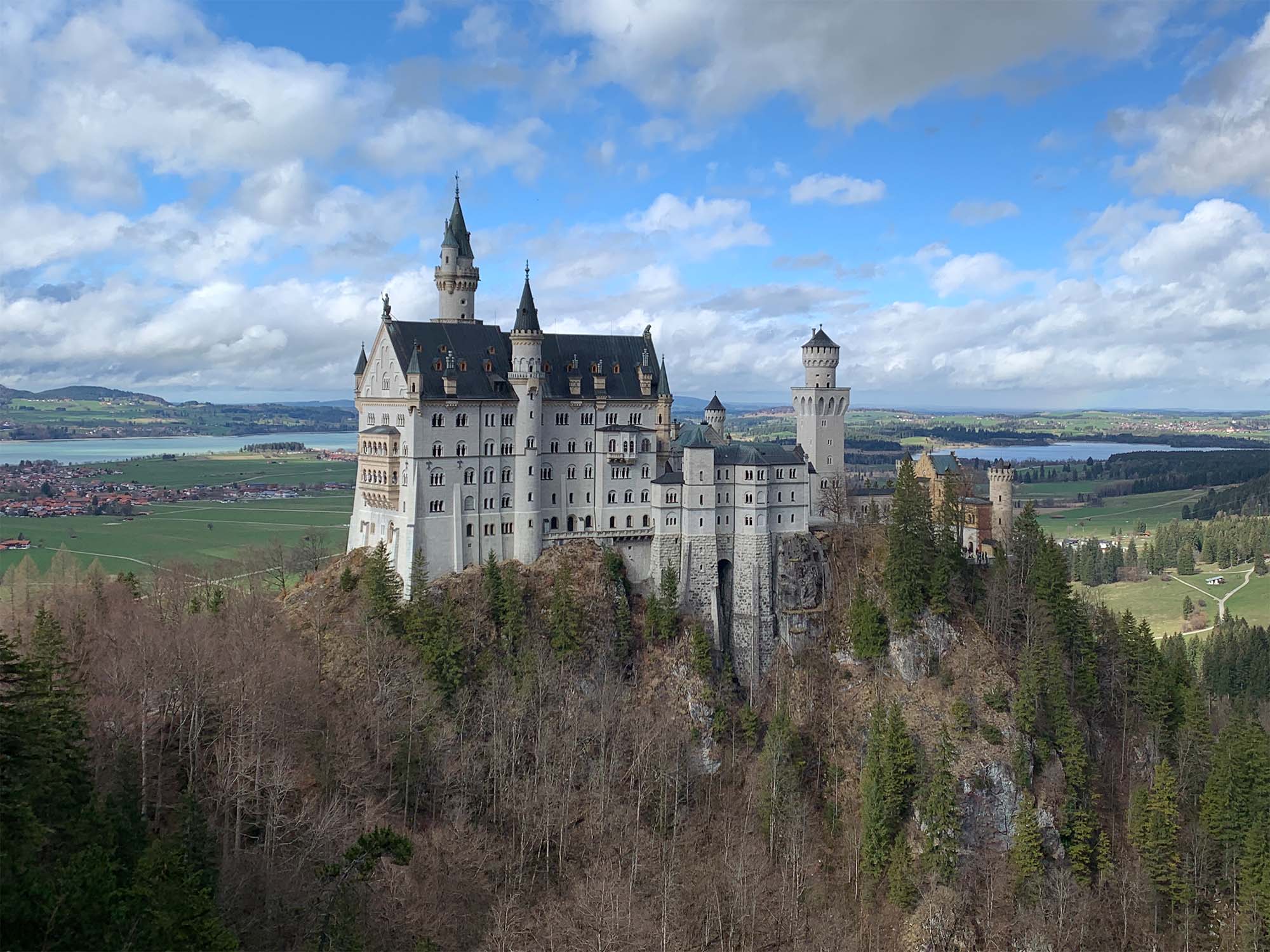 Schloss Neuschwanstein von außen