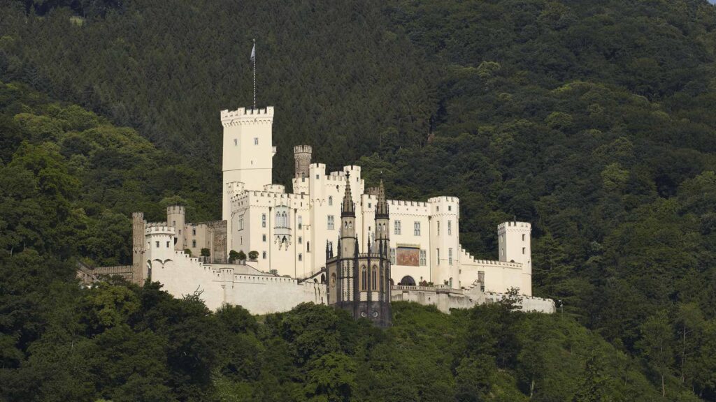 Außenansicht Schloss Stolzenfels