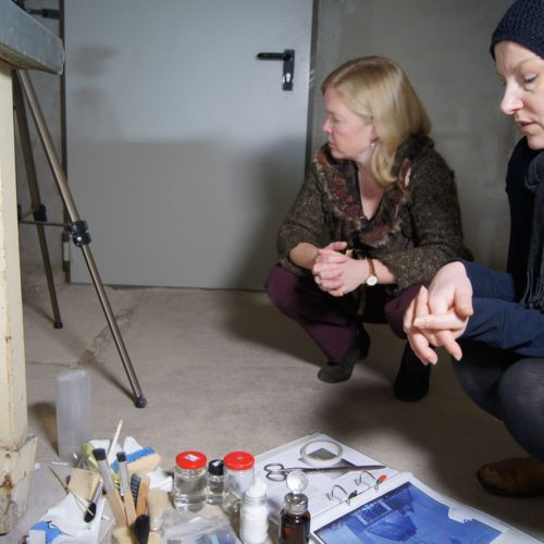 Seziertisch Gedenkstätte Hadamar Untersuchung und Konservierung durch Conservation Pool
