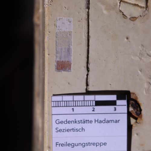 Seziertisch Gedenkstätte Hadamar Restaurierung durch Conservation Pool