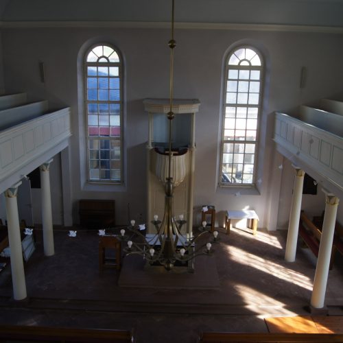 Friedrichsdorf Hugenottenkirche Innenraum Restaurierung durch Conservation Pool