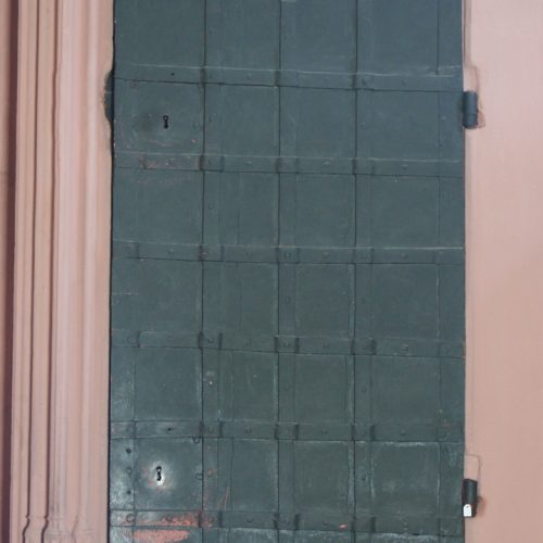 Wandschrank Restaurierung Kiedrich Kirche St. Valentinus durch Restaurierungsatelier Conservation Pool