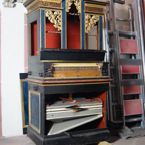 Orgel Restaurierung Kiedrich Kirche St. Valentinus