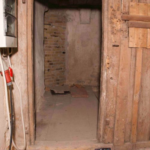Holztür Ostflügel Kloster Eberbach Bestandsaufnahme durch Conservation Pool
