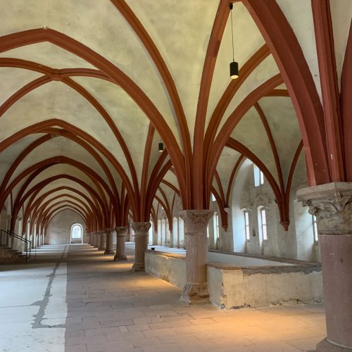 Kloster Eberbach von innen, Gewölbe