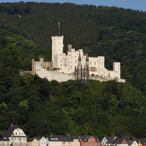 Außenansicht Schloss Stolzenfels
