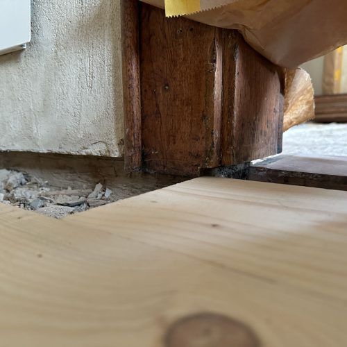 Torwächterhaus Holzboden