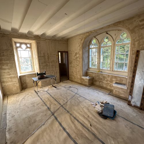 Dielen Innenraum Torwächterhaus Schloss Stolzenfels