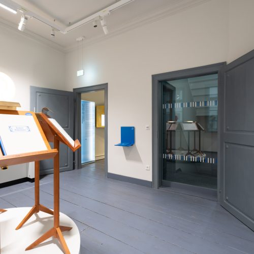 Schumann-Haus Museum von innen, Restaurierung Türen durch Conservation Pool