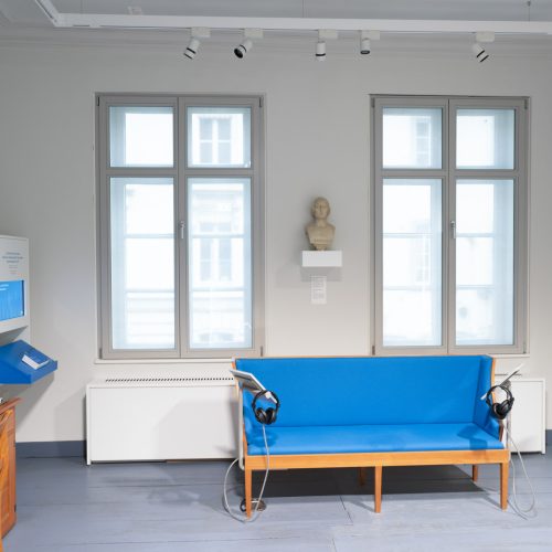 Schumann-Haus Museum von innen, Restaurierung Fenster durch Conservation Pool