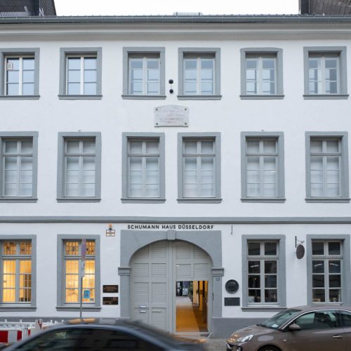 Schumanhaus Museum Düsseldorf von außen